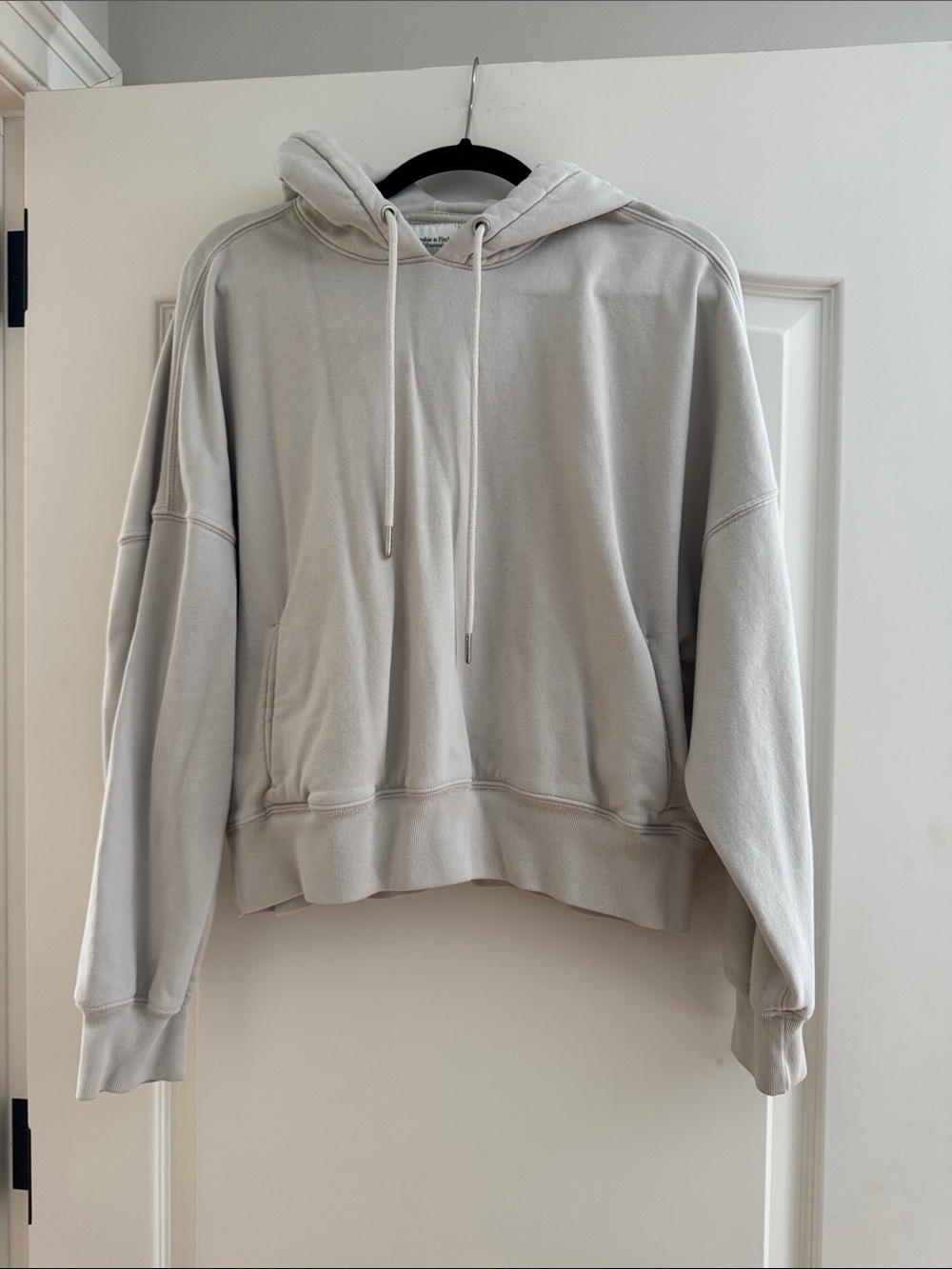 Abercrombie & Fitch Casual Oversized cream/tan  Hoodie